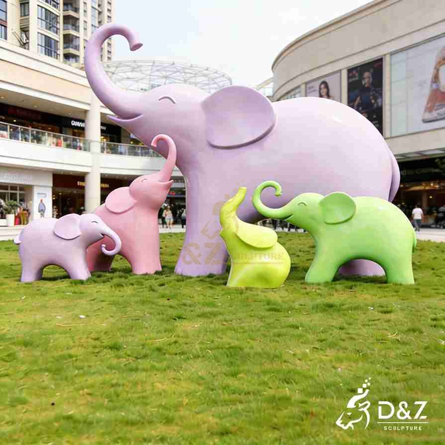 15-12 Large Metal Modern Animal Sculptures: Public Art Guide