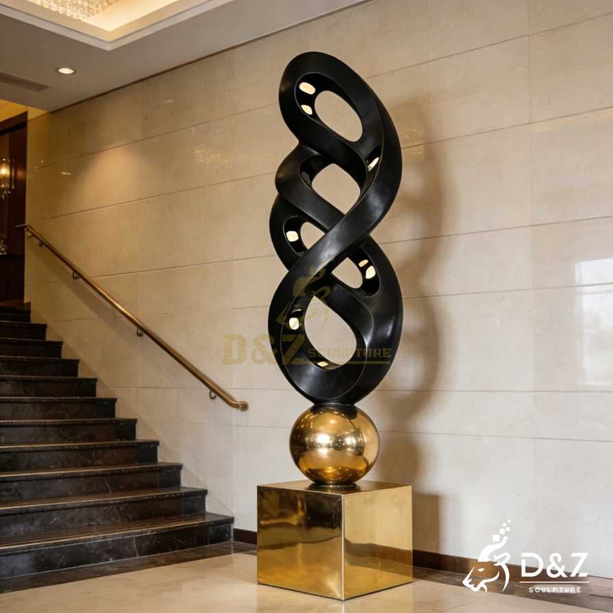 15-3 Large Bronze Modern Statues in Contemporary Landscape Art