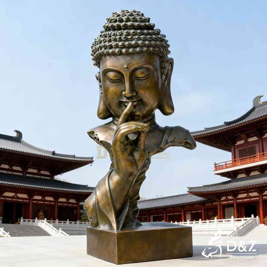 15-5 Large Bronze Modern Statues in Contemporary Landscape Art