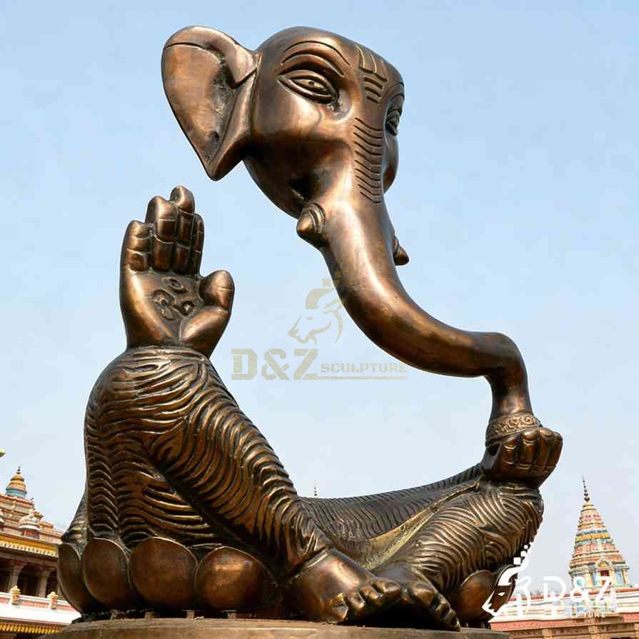 Bronze Modern Ganesh Statue 3