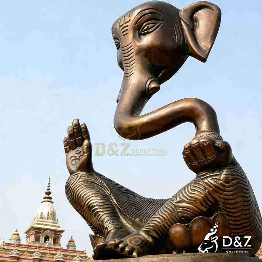 Bronze Modern Ganesh Statue 5