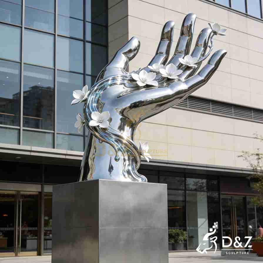 20-16 Outdoor Large Metal Sculptures for Public Landmarks