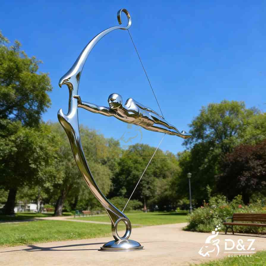 20-17 Outdoor Large Metal Sculptures for Public Landmarks