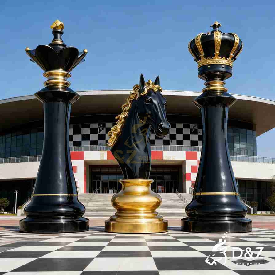 20-18 Outdoor Large Metal Sculptures for Public Landmarks