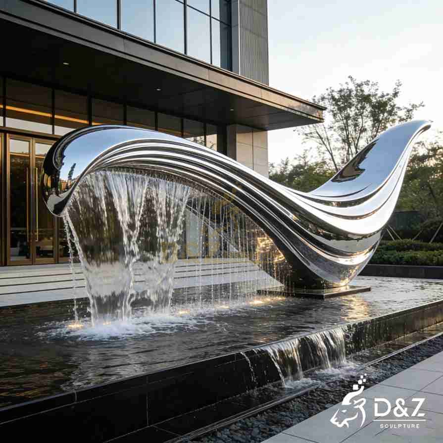 Metal Wave Fountain 6 Metal Wave Fountain 6