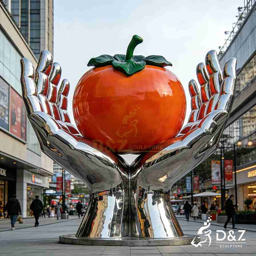 Metal Hand Art Sculpture 3