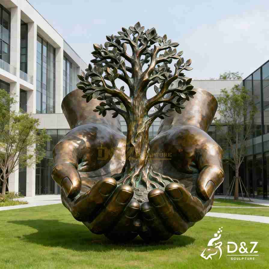 15-5 Large Metal Hand Sculptures: Infusing Soul into Spaces