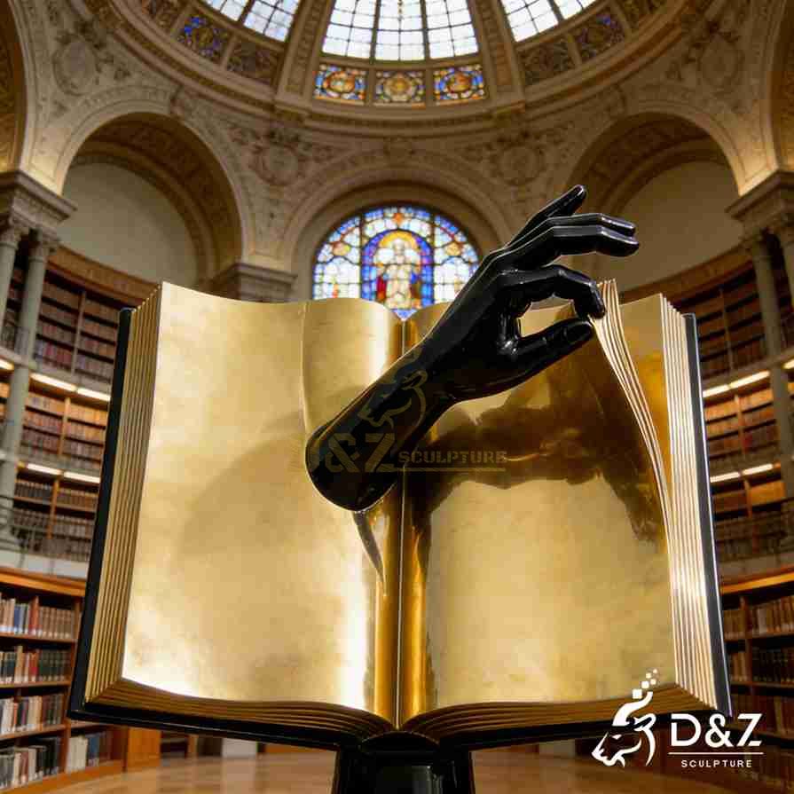 15-15 Large Metal Hand Sculptures: Infusing Soul into Spaces