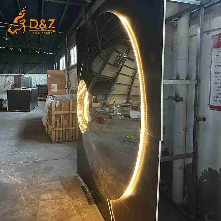 Metal Circular Wall Sculpture 5