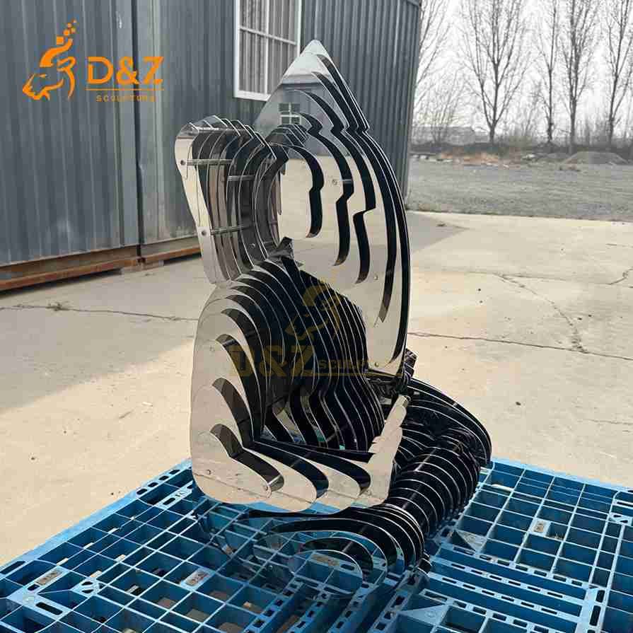 Metal Modern Ganesha Sculpture 5