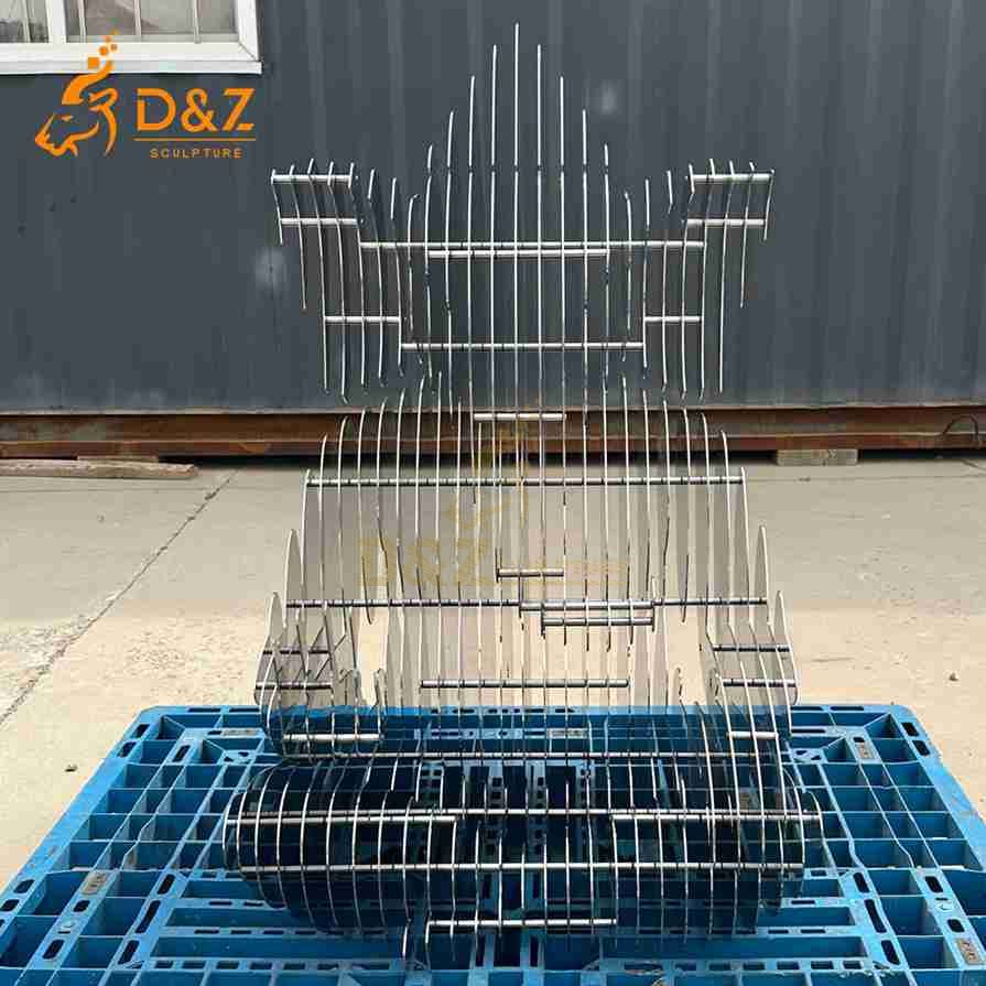 Metal Modern Ganesha Sculpture 6