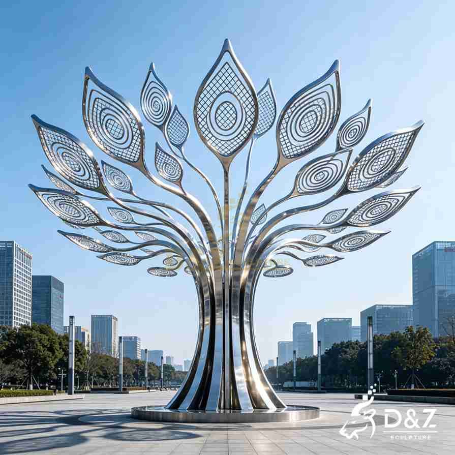 Metal Tree of Life Sculpture 1
