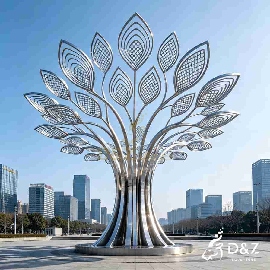 Metal Tree of Life Sculpture 2
