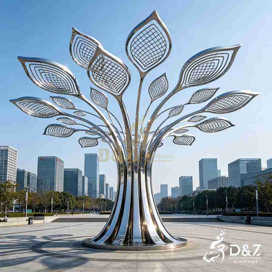 Metal Tree of Life Sculpture 6