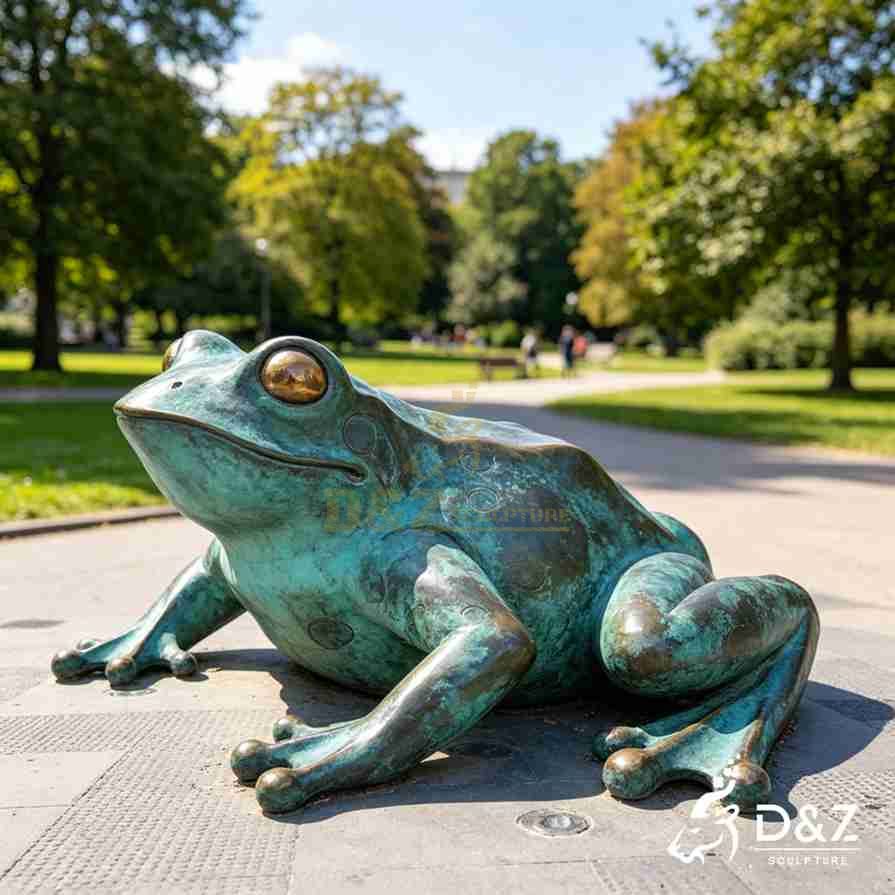 frog statue4 frog statue4