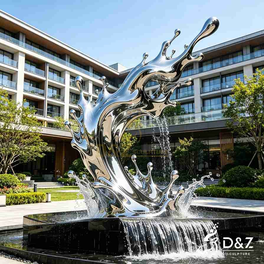 Modern Metal Water Fountain 6