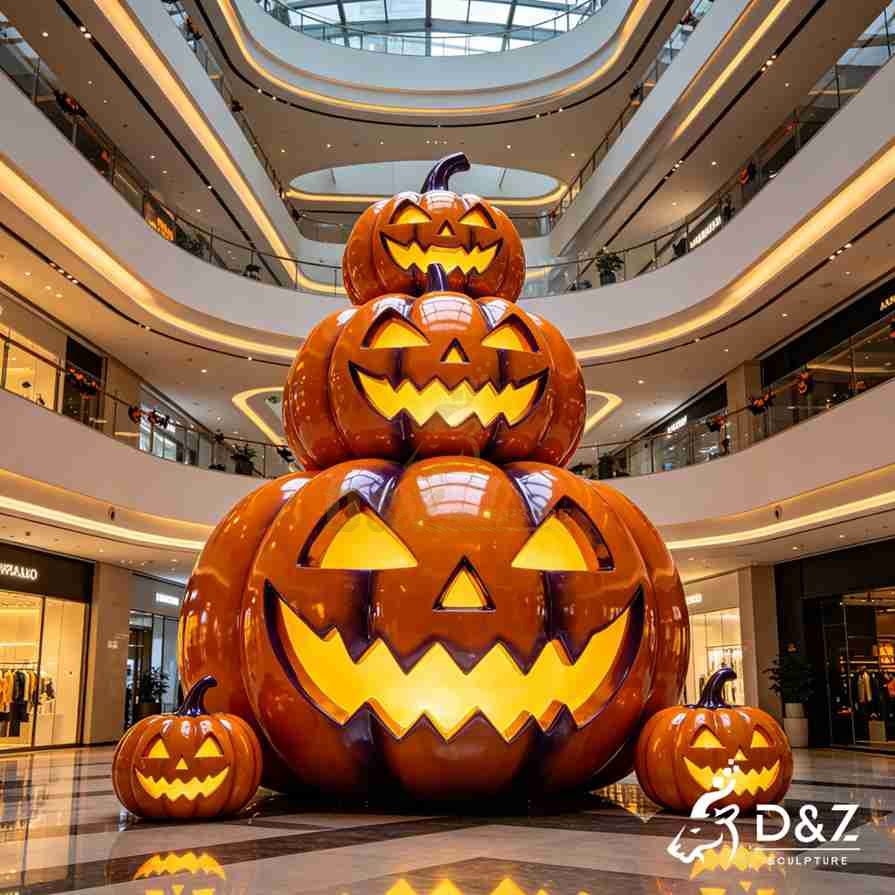 Pumpkin Light Sculpture 4