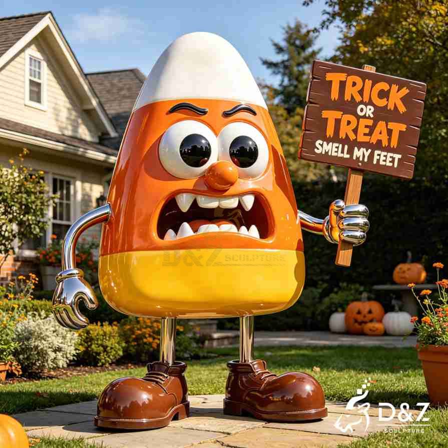 15-15 Large Metal Halloween Sculptures for Commercial Display