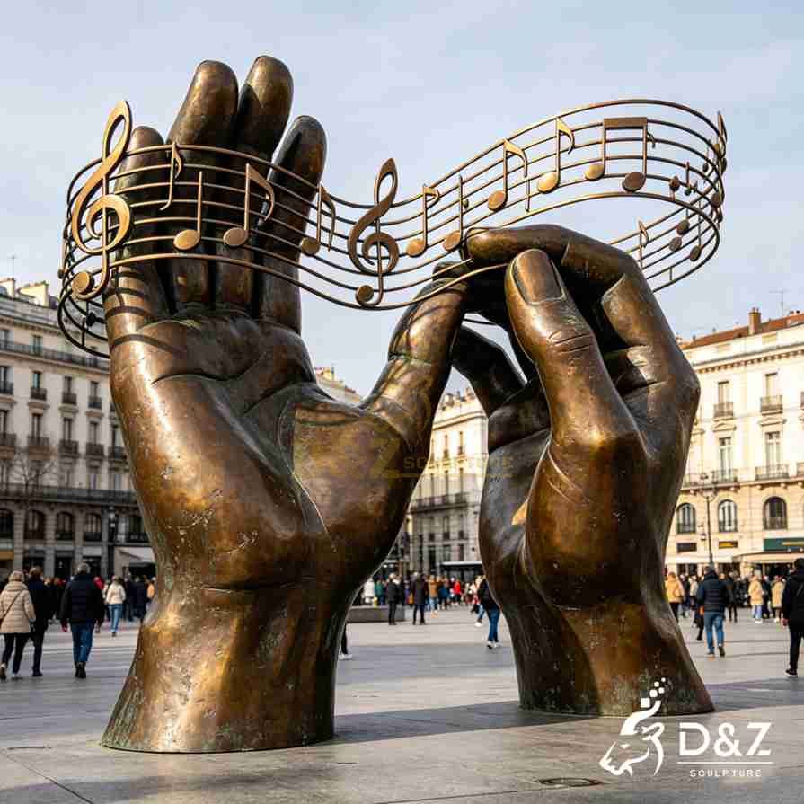 Two Hands Sculpture 4