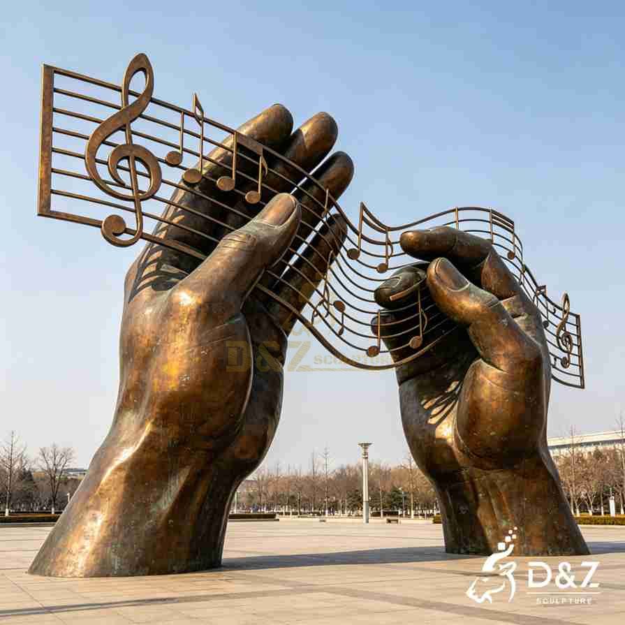 Two Hands Sculpture 6