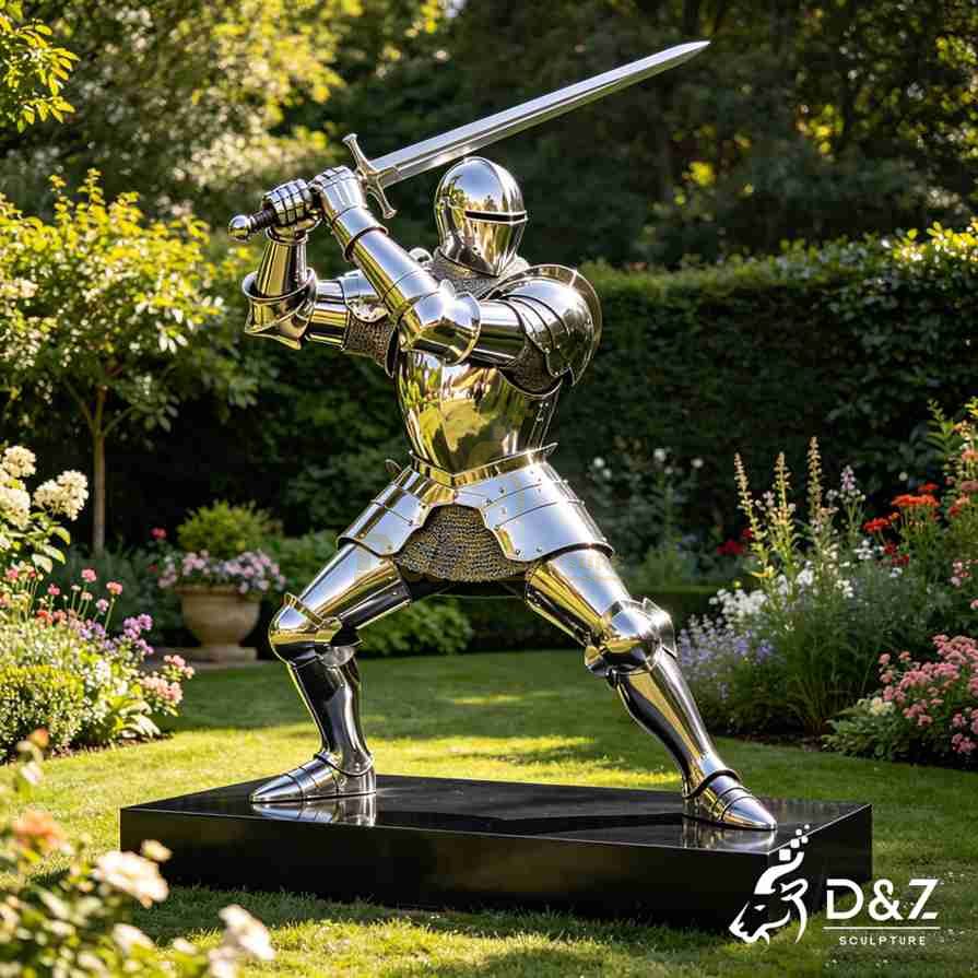 Medieval Knight Sculpture 1