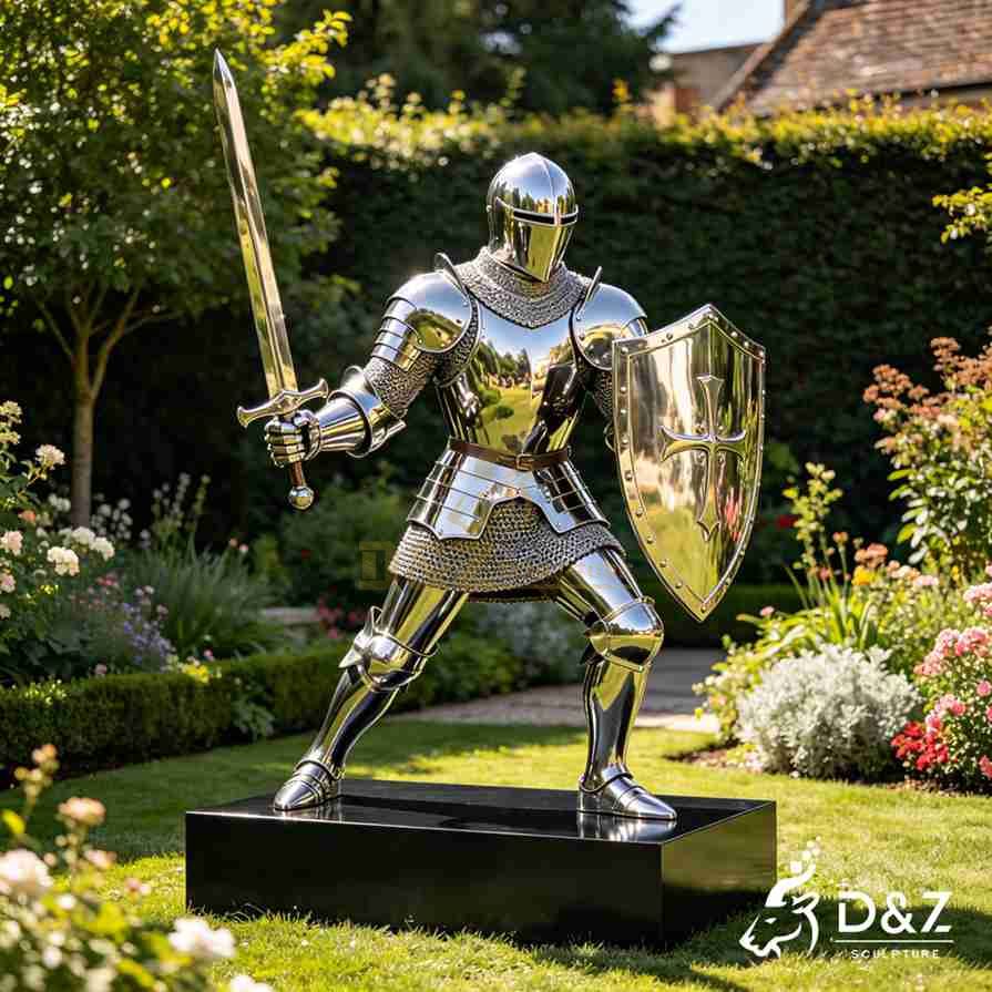 Medieval Knight Sculpture 6