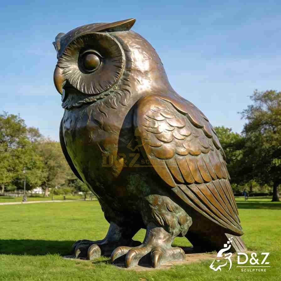 20-2 Large Bronze Animal Garden Statues: Classic Outdoor Decor