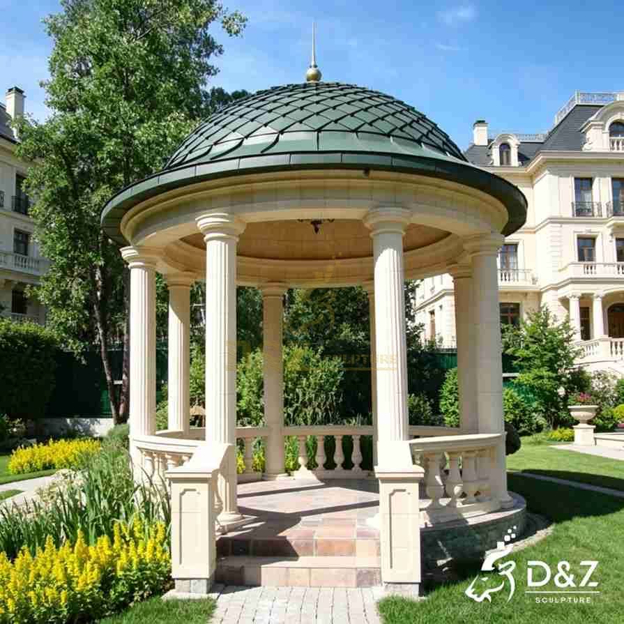 15-1 High-End White Marble Gazebo Designs | Styles Guide