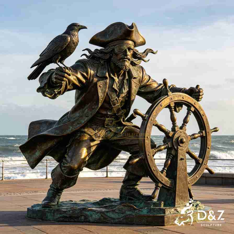 Life size sea captain garden statues for sale 1 Life size sea captain garden statues for sale 1