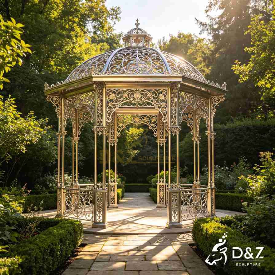Metal French Style Gazebo 2