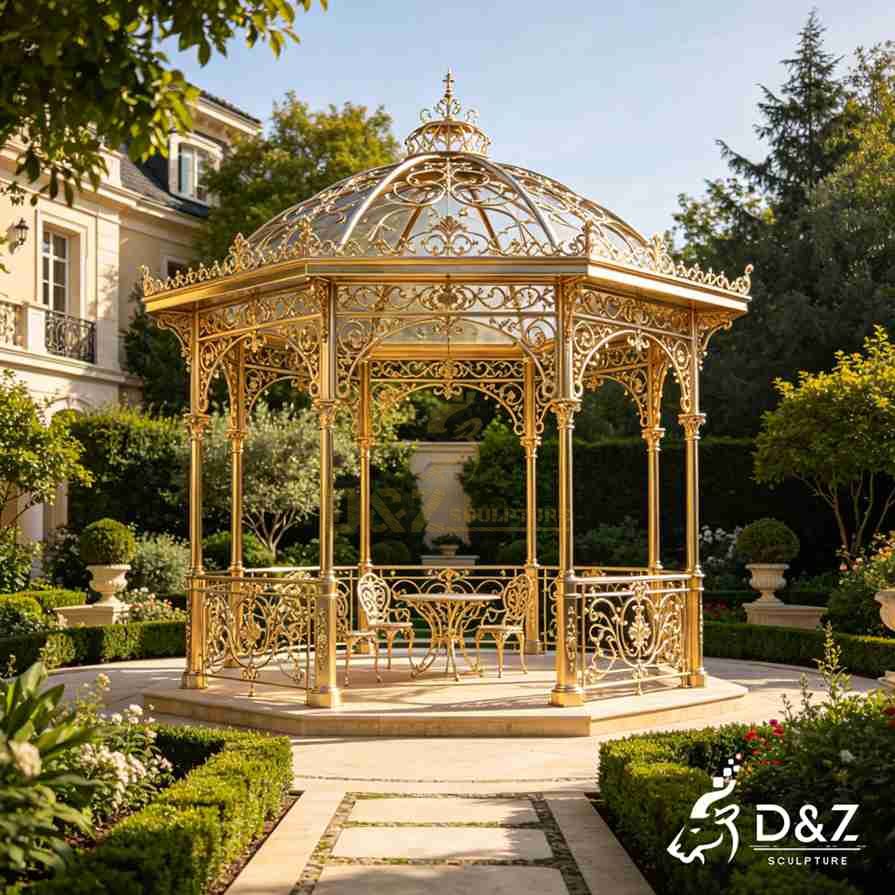 Metal French Style Gazebo 3