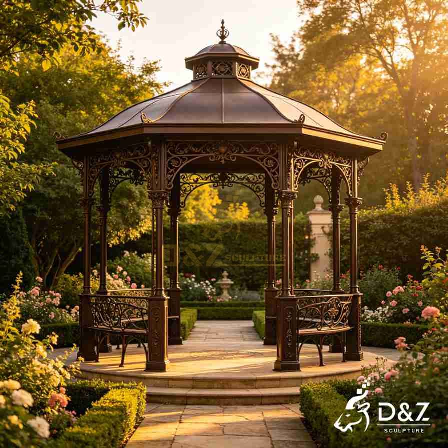 Metal French Style Gazebo 4
