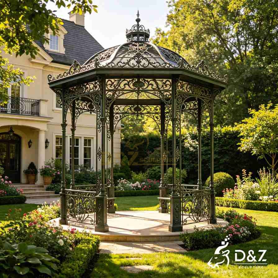 Metal French Style Gazebo 5