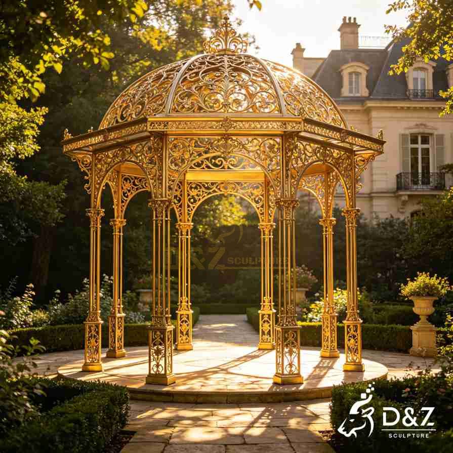 Metal French Style Gazebo 6