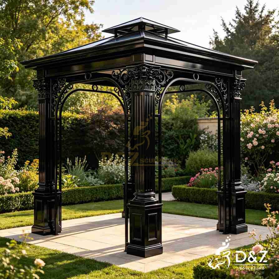 Metal Square Gazebo 3