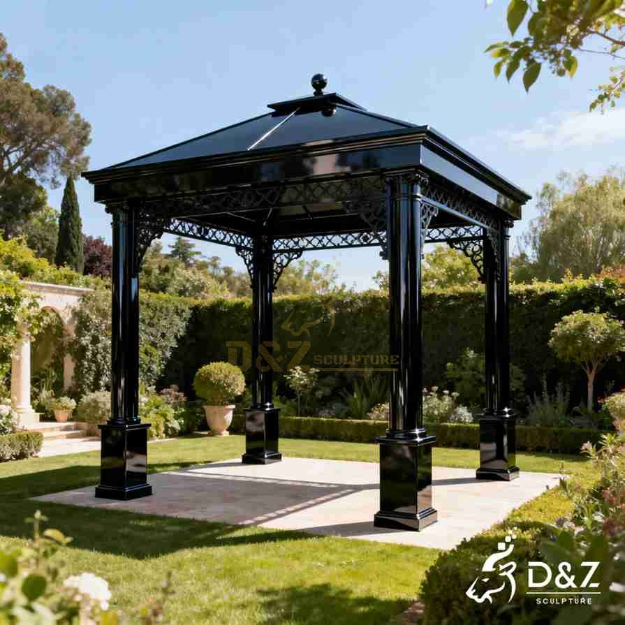 Metal Square Gazebo 6