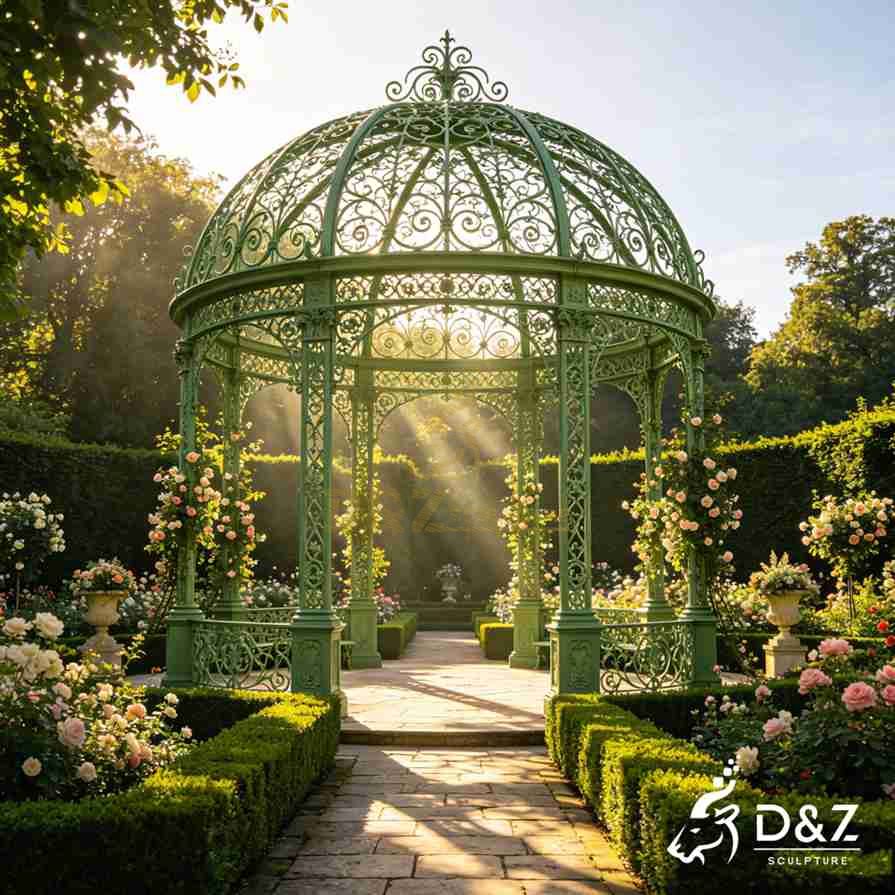 Round Metal Gazebo 1