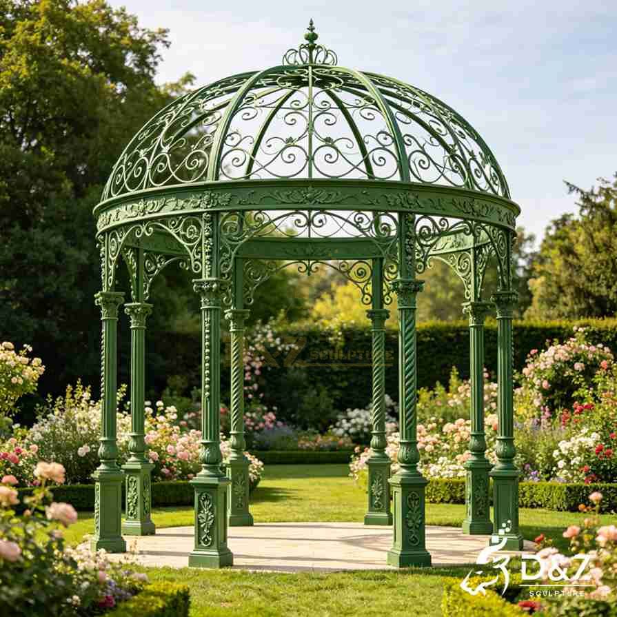 Round Metal Gazebo 4