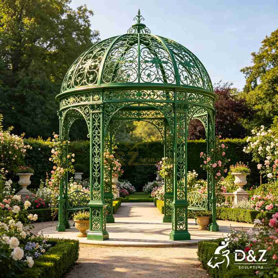 Round Metal Gazebo 6