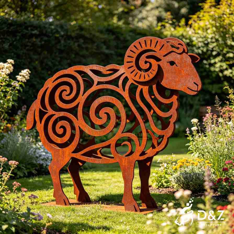Hollow Sheep Art Sculpture 5