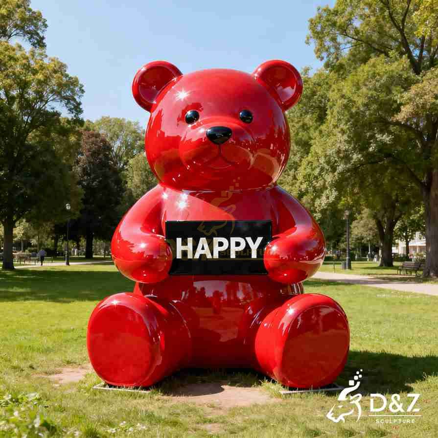 Giant gummy whisbe bear room sculpture decor 2