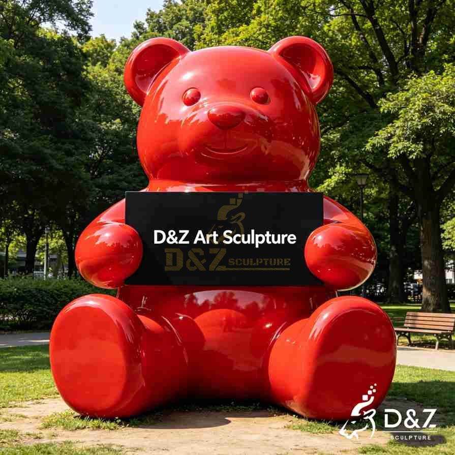 Giant gummy whisbe bear room sculpture decor 3