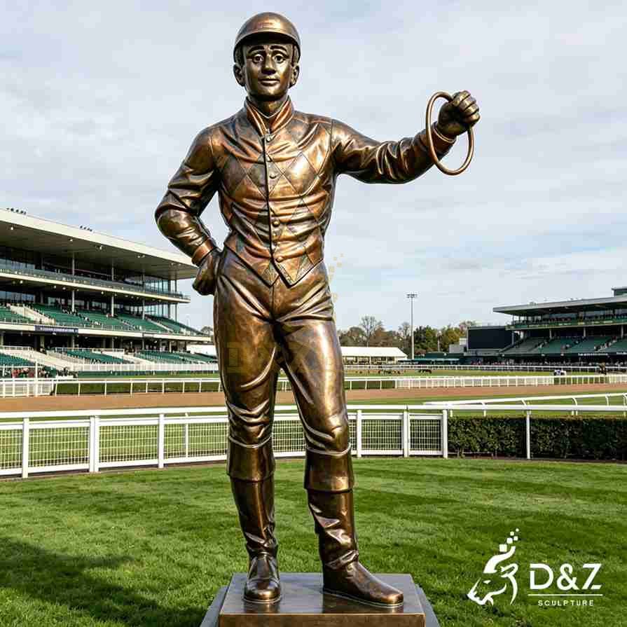 Bronze Jockey Statue 1 Bronze Jockey Statue 1