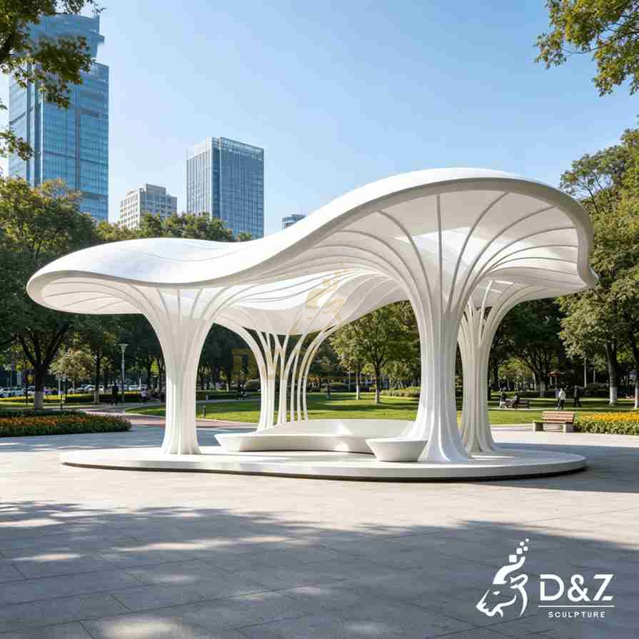 Metal Tree Gazebo Sculpture 1 Metal Tree Gazebo Sculpture 1