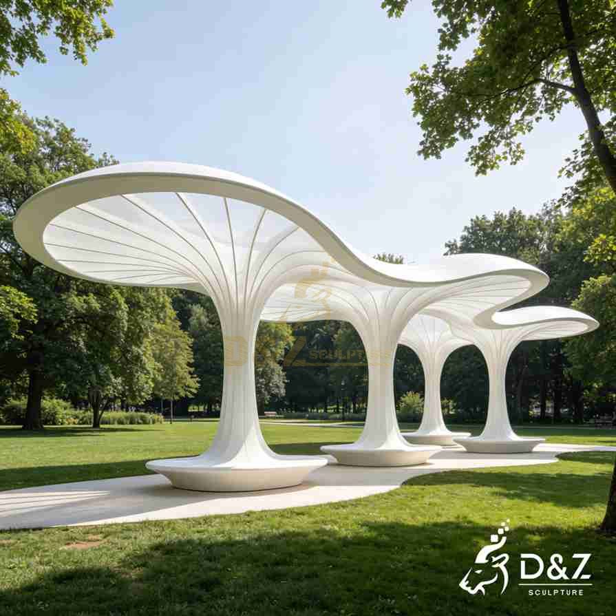 Metal Tree Gazebo Sculpture 4 Metal Tree Gazebo Sculpture 4
