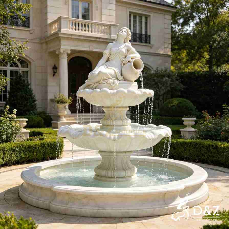Lady Statue Fountain 1 Lady Statue Fountain 1