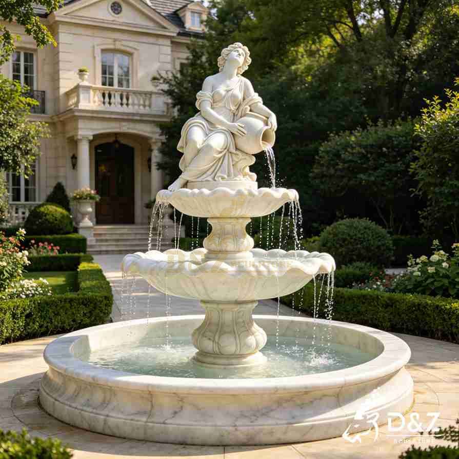 Lady Statue Fountain 2 Lady Statue Fountain 2