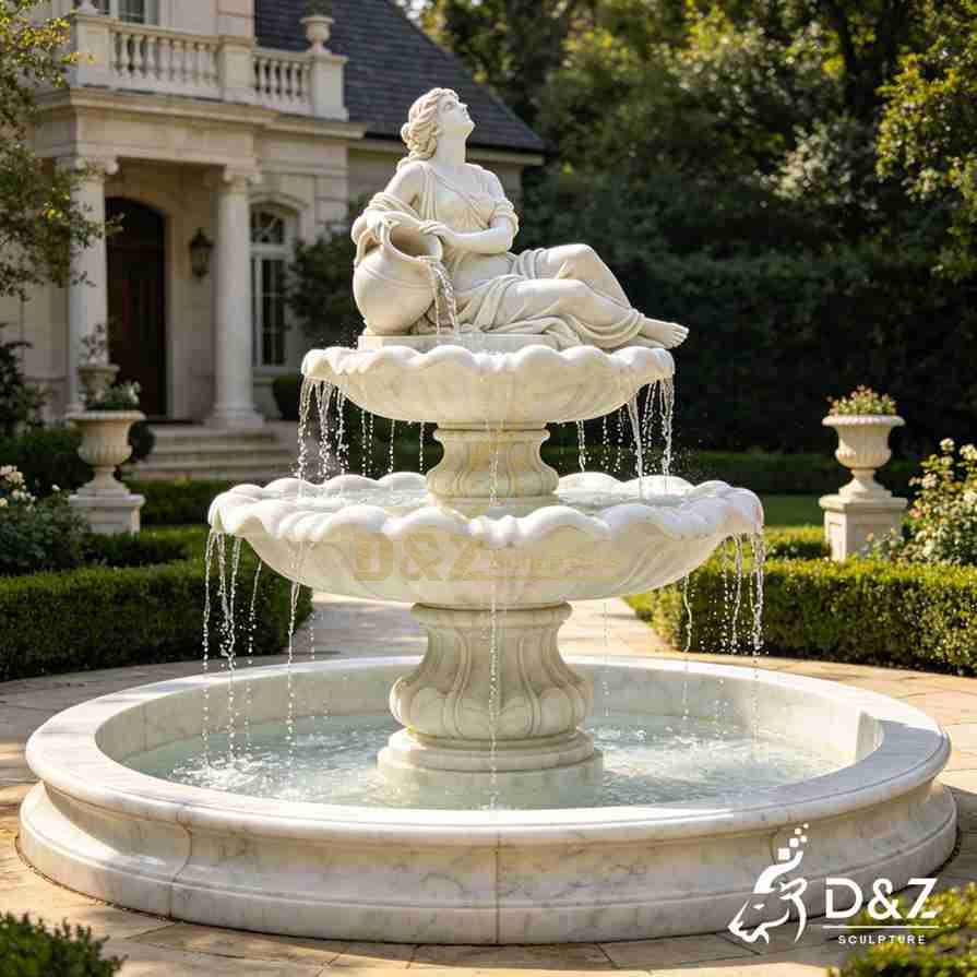 Lady Statue Fountain 6 Lady Statue Fountain 6