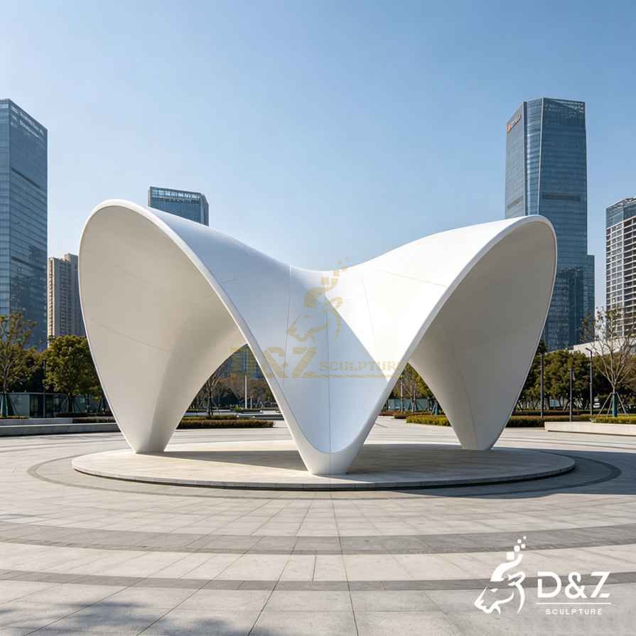 Metal Curved Pavilion 1 Metal Curved Pavilion 1
