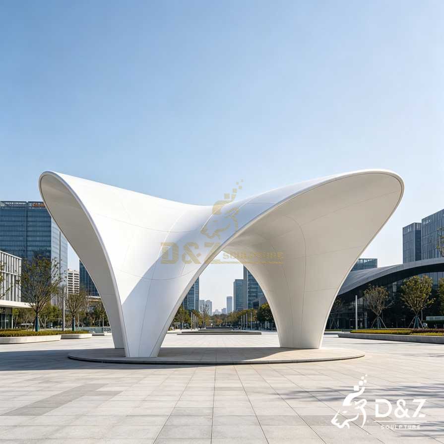 Metal Curved Pavilion 2 Metal Curved Pavilion 2